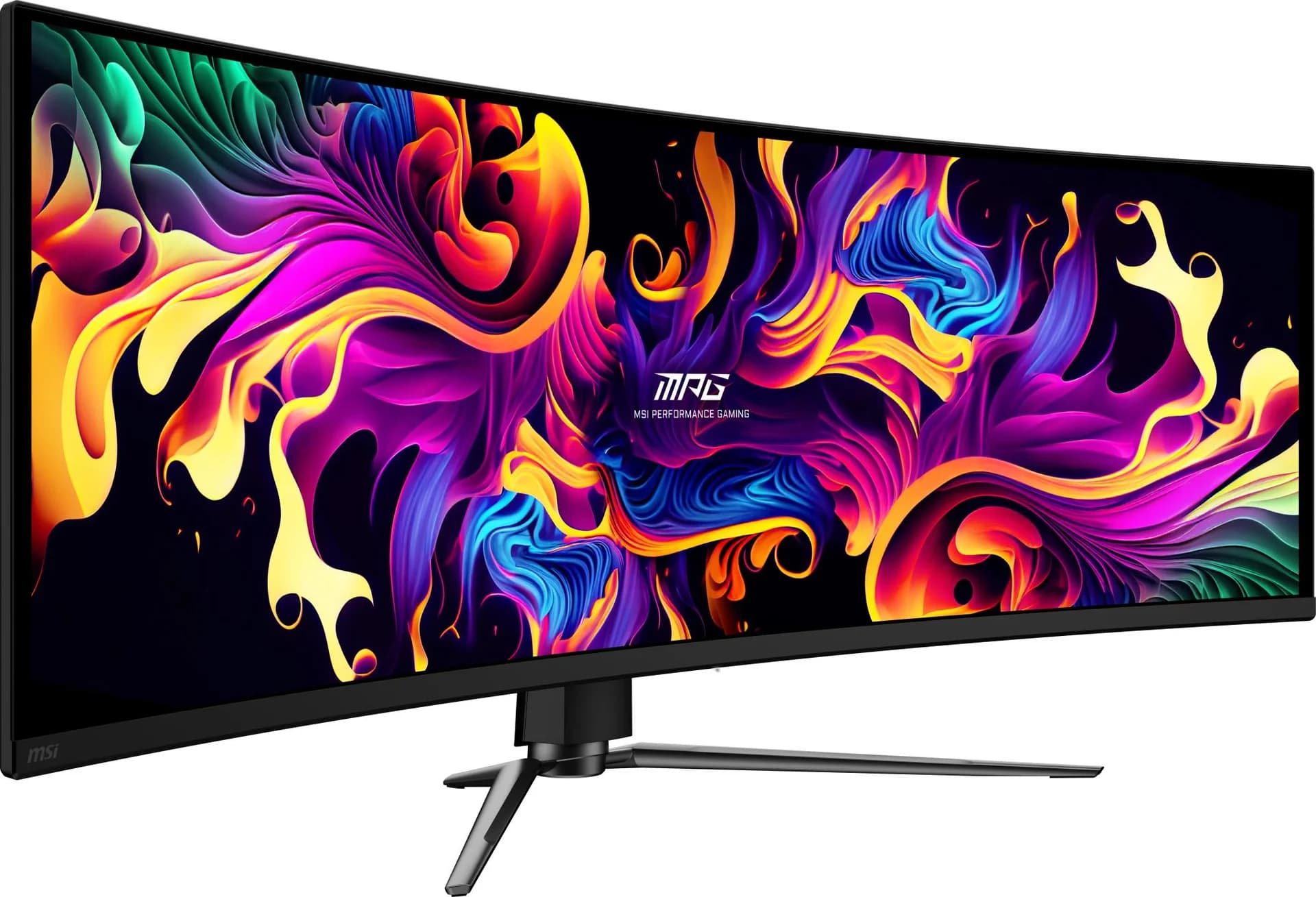 Monitor MSI 49 " 5120 x 1440 pixels Dual QHD Native aspect ratio 32:9 QD-OLED Curved MPG491CQPXQD-OLED - Image 12
