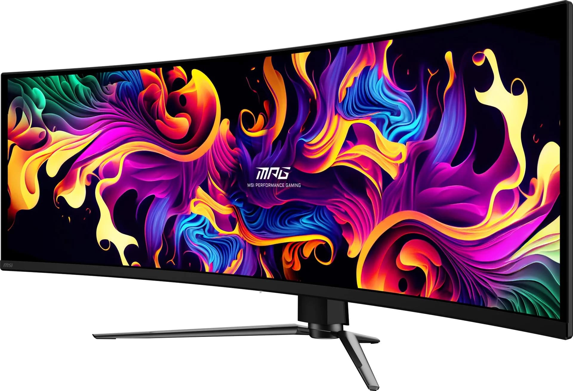 Monitor MSI 49 " 5120 x 1440 pixels Dual QHD Native aspect ratio 32:9 QD-OLED Curved MPG491CQPXQD-OLED - Image 13