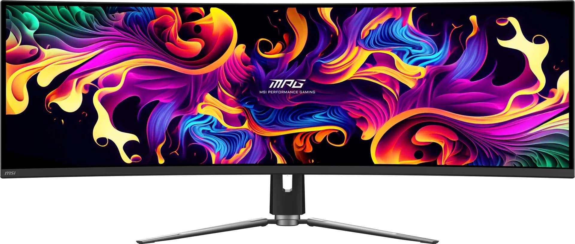 Monitor MSI 49 " 5120 x 1440 pixels Dual QHD Native aspect ratio 32:9 QD-OLED Curved MPG491CQPXQD-OLED - Image 4