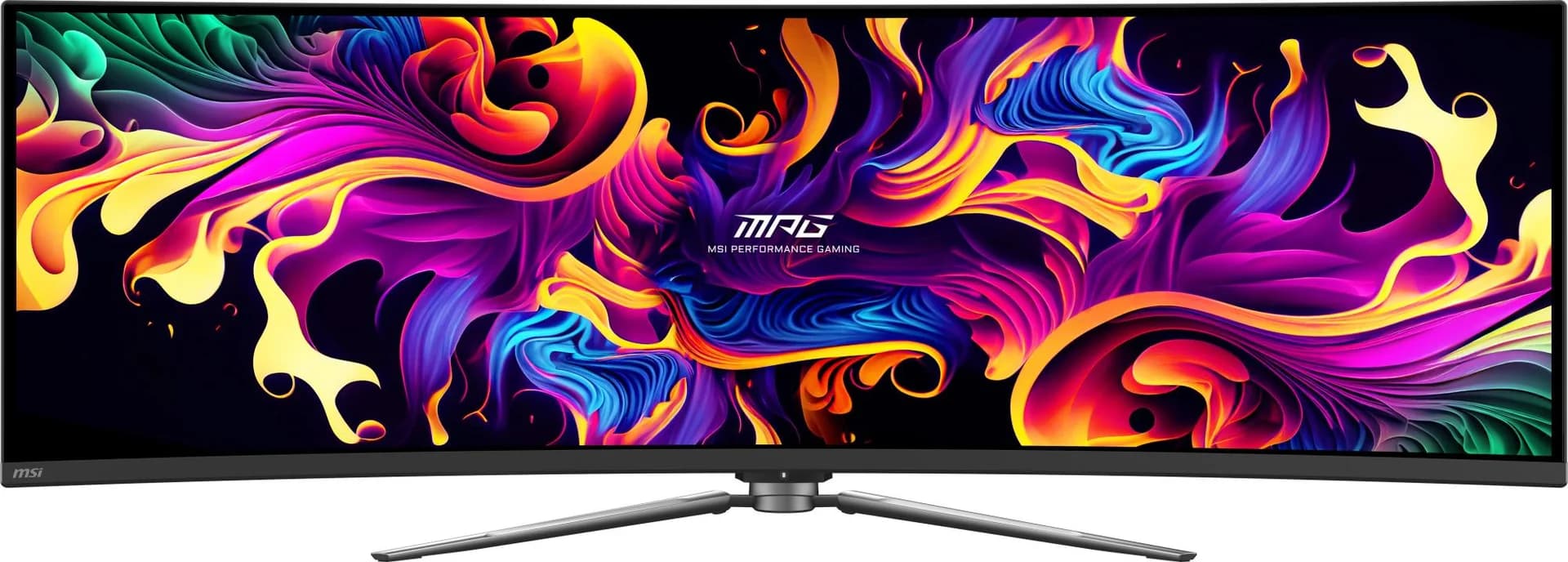 Monitor MSI 49 " 5120 x 1440 pixels Dual QHD Native aspect ratio 32:9 QD-OLED Curved MPG491CQPXQD-OLED - Image 5