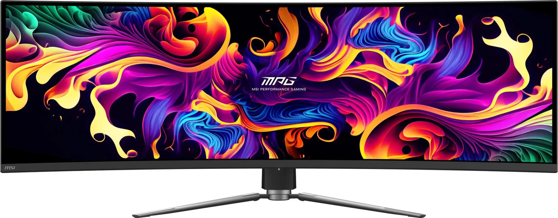 Monitor MSI 49 " 5120 x 1440 pixels Dual QHD Native aspect ratio 32:9 QD-OLED Curved MPG491CQPXQD-OLED - Image 6