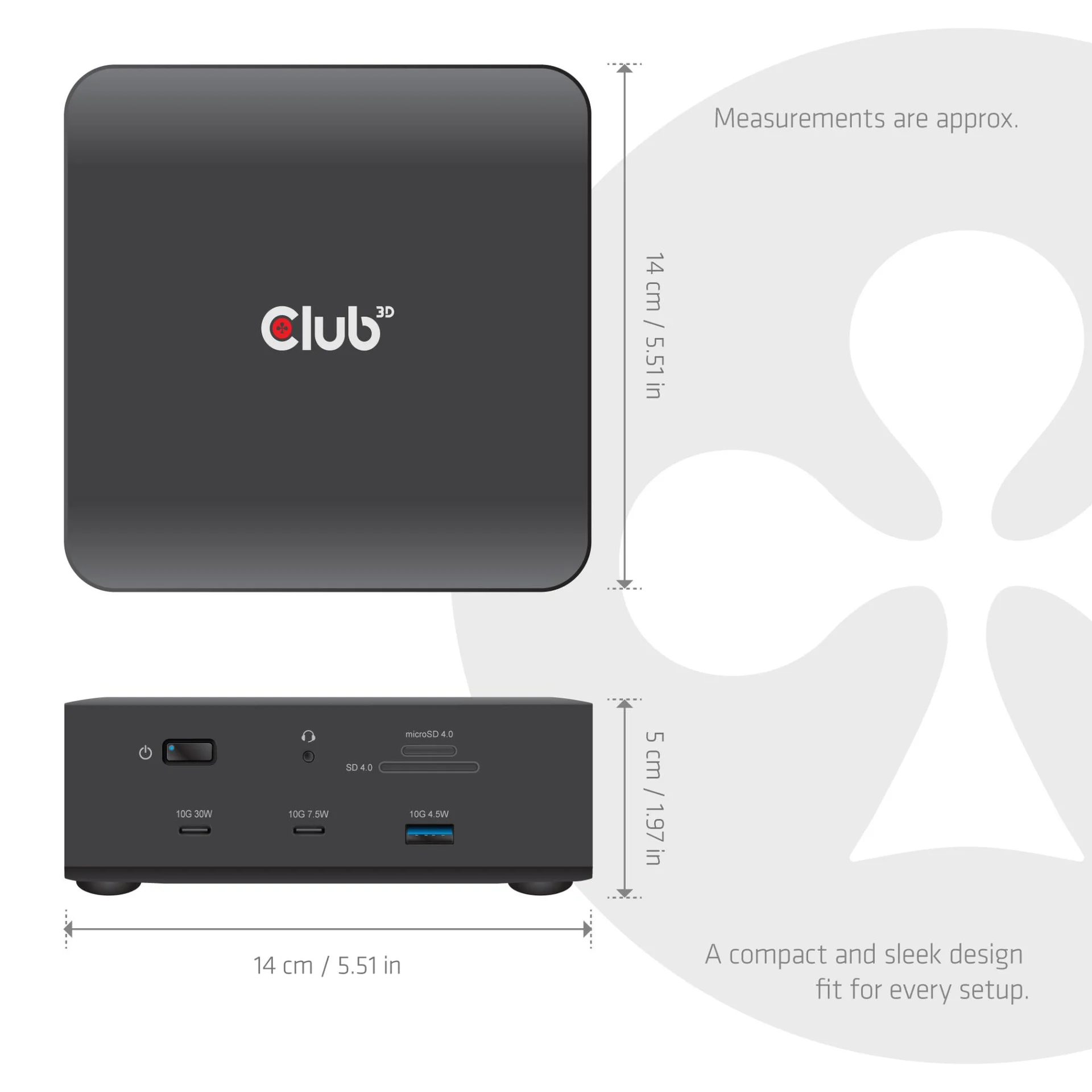 NB ACC DOCKING STATION 13-IN-1/THUNDERBOLT CSV-2562 CLUB3D - Image 5