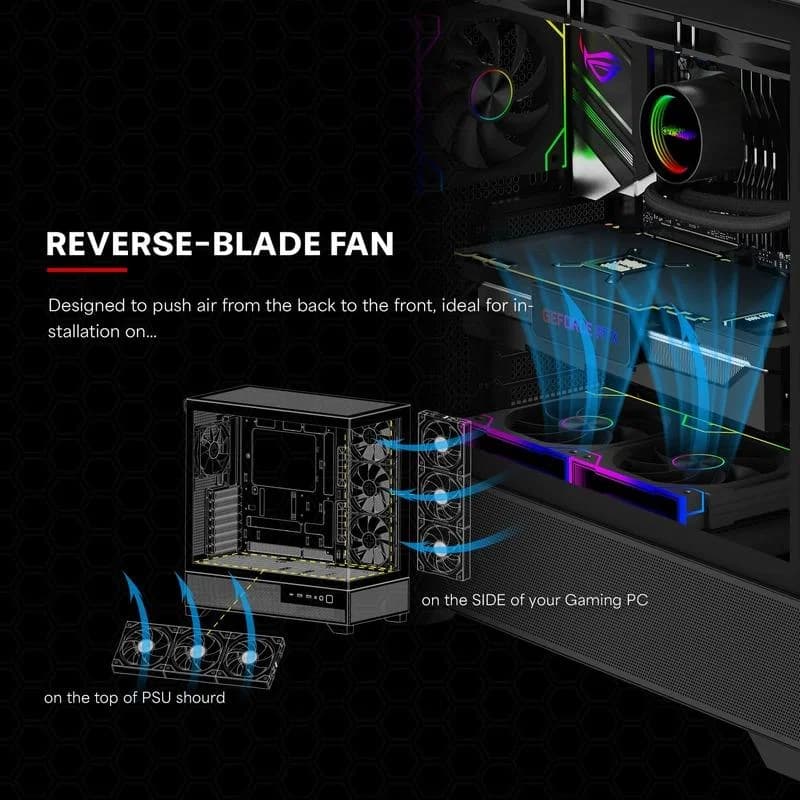 CASE FAN 120MM XPF360R.ARGB/12V XF073 XILENCE - Image 12