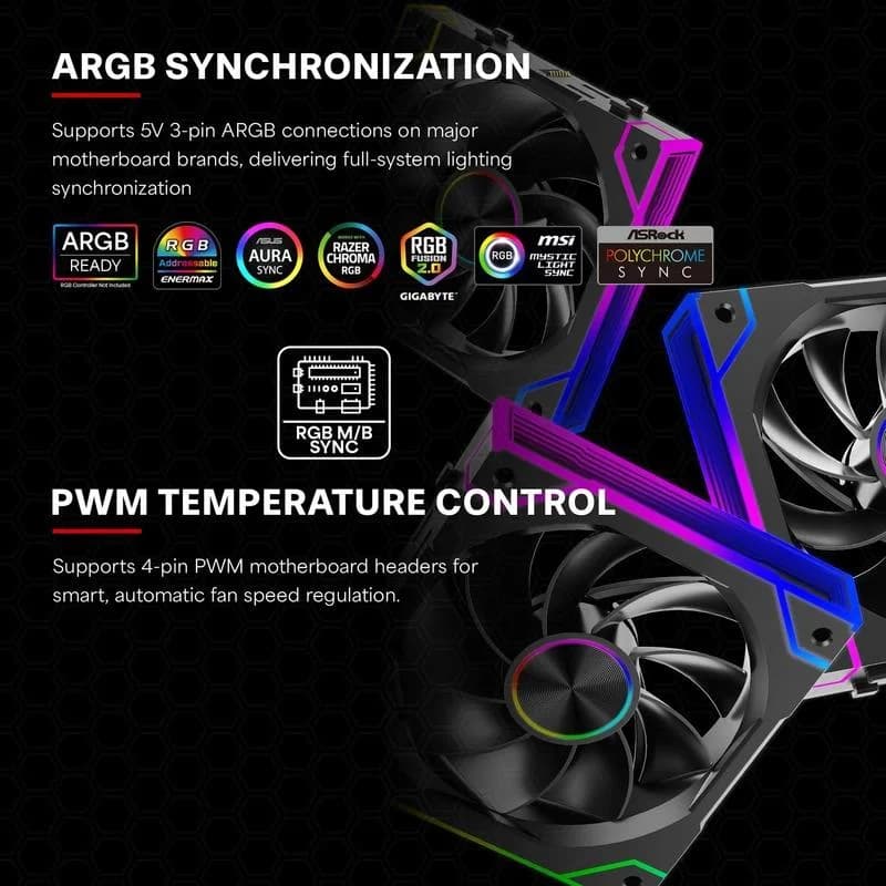 CASE FAN 120MM XPF360R.ARGB/12V XF073 XILENCE - Image 9