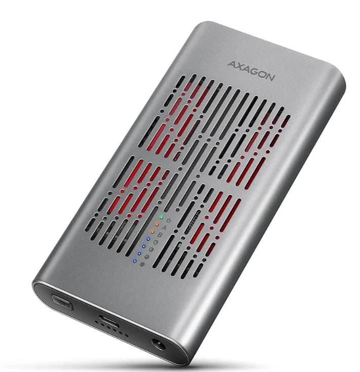 SSD ACC ENCLOSURE M.2 NVME/USB-C EEM2-20GD AXAGON - Image 1