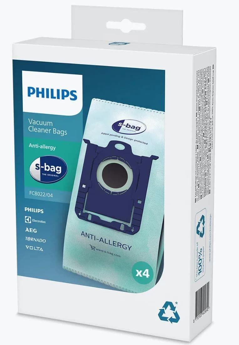 Vacuum Cleaner Accessory PHILIPS Bags FC8022/04 - Image 1