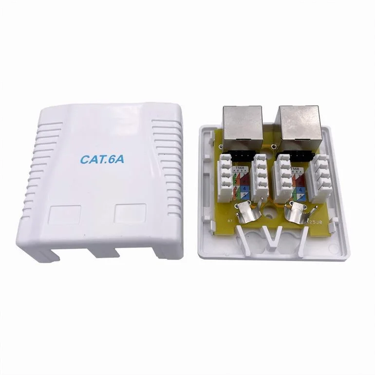 CABLE ACC MOUNT BOX CAT6A FTP/2P NCAC-2F6A-01 GEMBIRD - Image 4