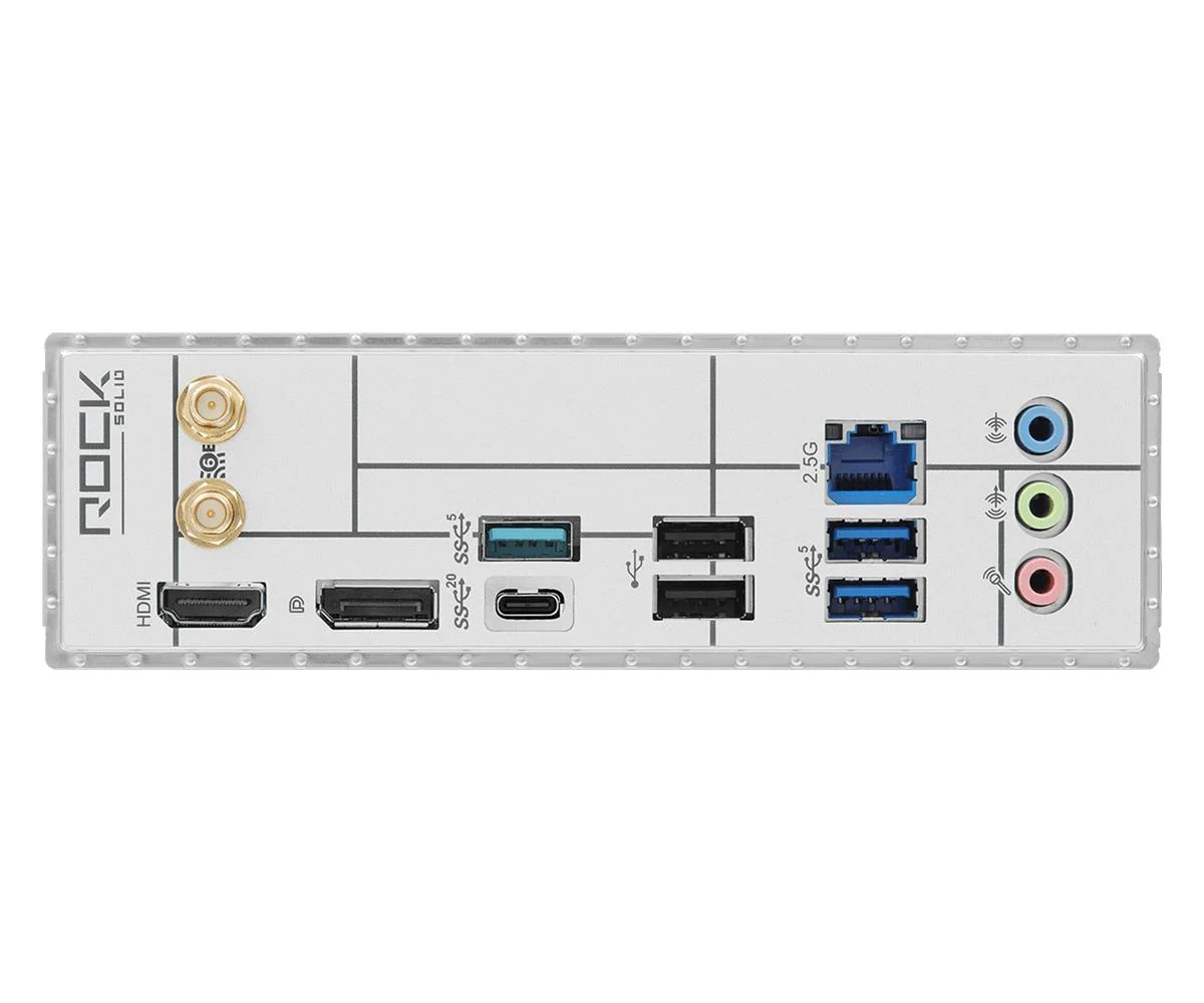 Mainboard ASROCK Intel B860 LGA 1851 (Socket V1) micro ATX RAM DDR5-SDRAM 2xSlots Wi-Fi Yes Bluetooth Yes 1xNumber of M.2 (M) slots B860MROCKWIFI - Image 6
