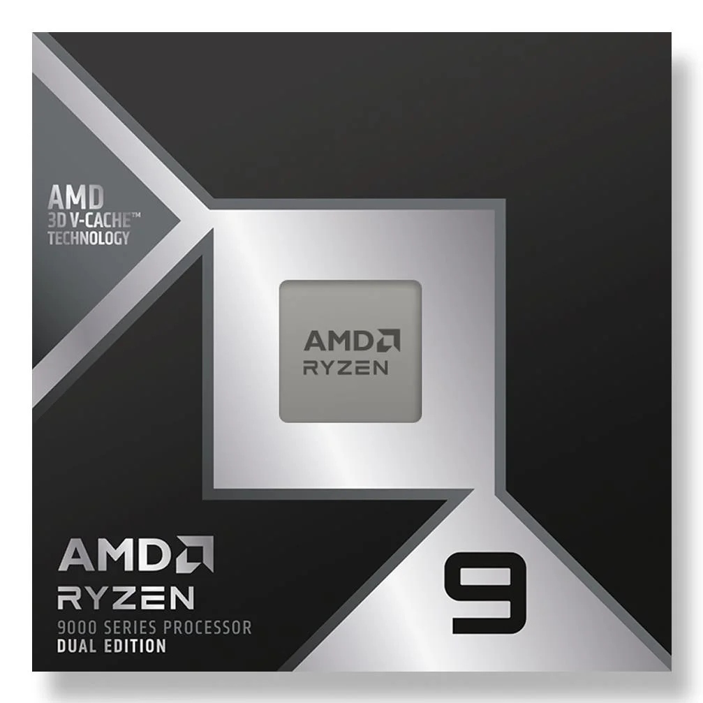 CPU AMD Desktop AMD RyzenT 9 9950X3D2  4.3 GHz 16xCores Cache 192 MB Socket Socket AM5 TDP 200 W GPU Yes Box 100-100001978WOF - Image 1
