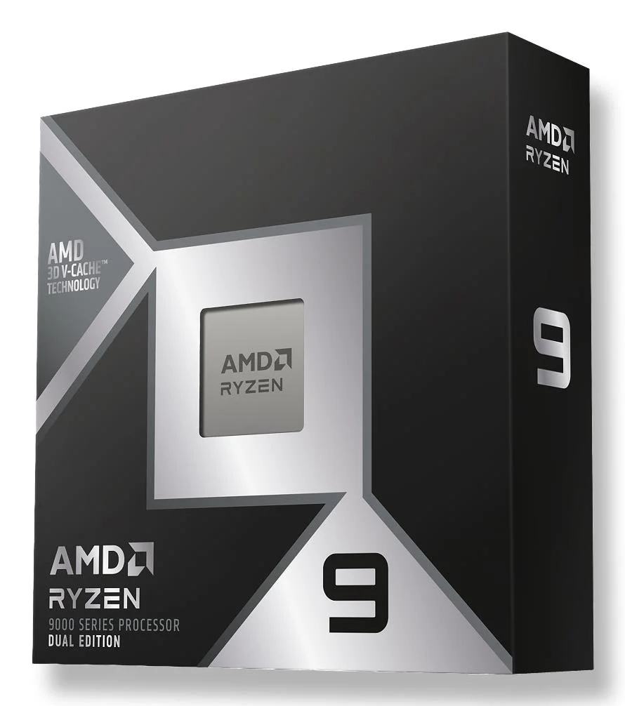 CPU AMD Desktop AMD RyzenT 9 9950X3D2  4.3 GHz 16xCores Cache 192 MB Socket Socket AM5 TDP 200 W GPU Yes Box 100-100001978WOF - Image 2