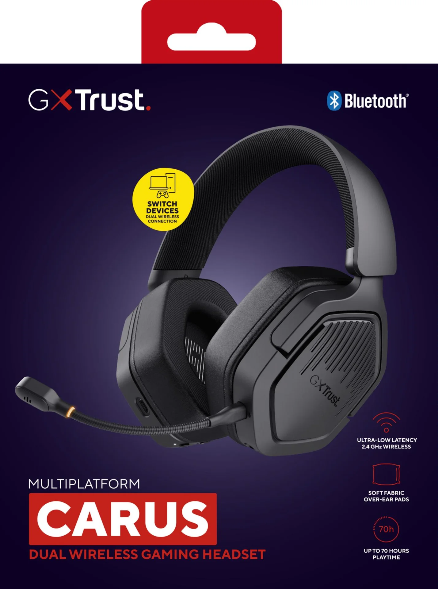 HEADSET GXT493 CARUS/BLACK 25491 TRUST - Image 8