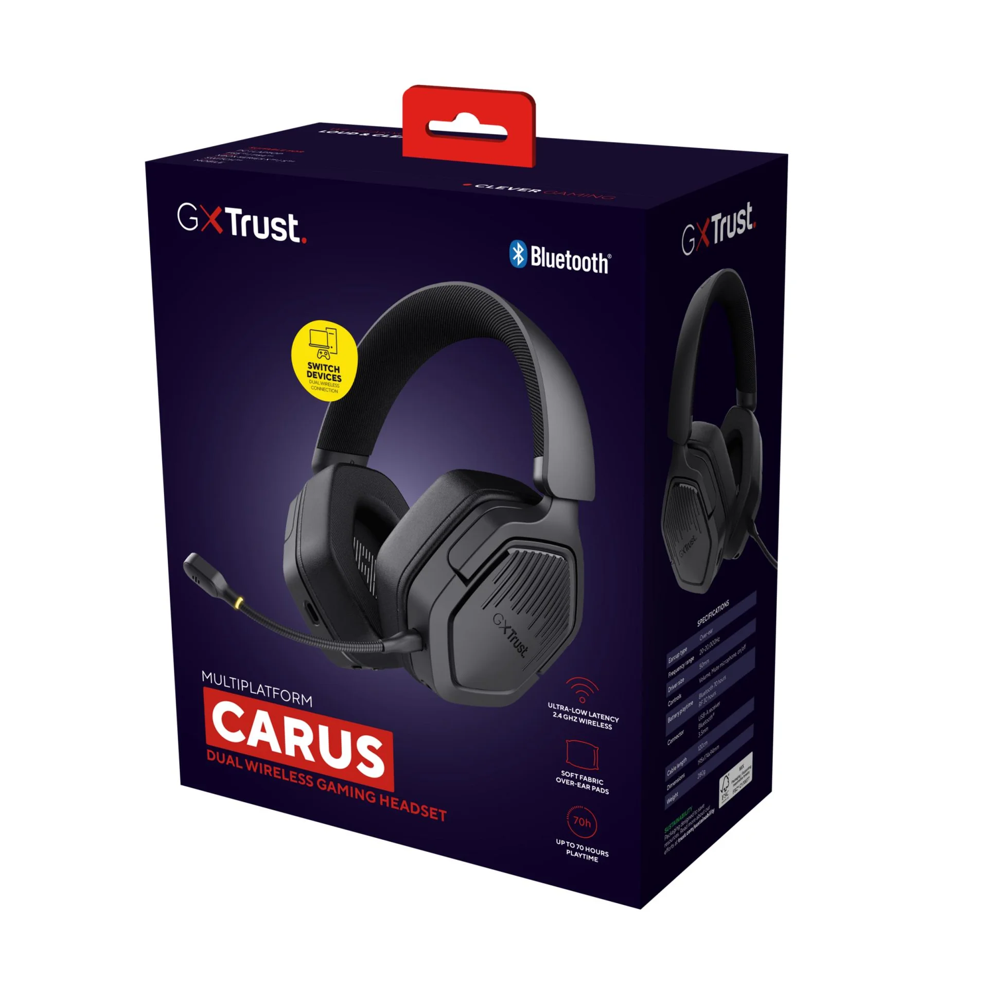 HEADSET GXT493 CARUS/BLACK 25491 TRUST - Image 9