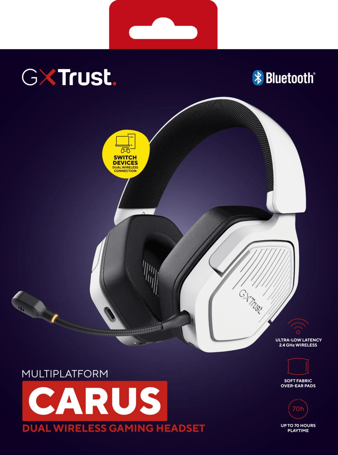 HEADSET GXT493 CARUS/WHITE 25534 TRUST - Image 9