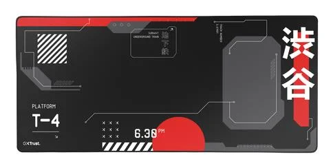 MOUSE PAD GXT759W XXL/RED/BLACK 25716 TRUST - Image 1