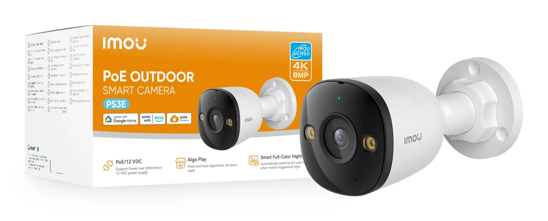 WRL CAMERA 8MP PS3E 4K/IPC-PS3EP-8Q0 IMOU - Image 2