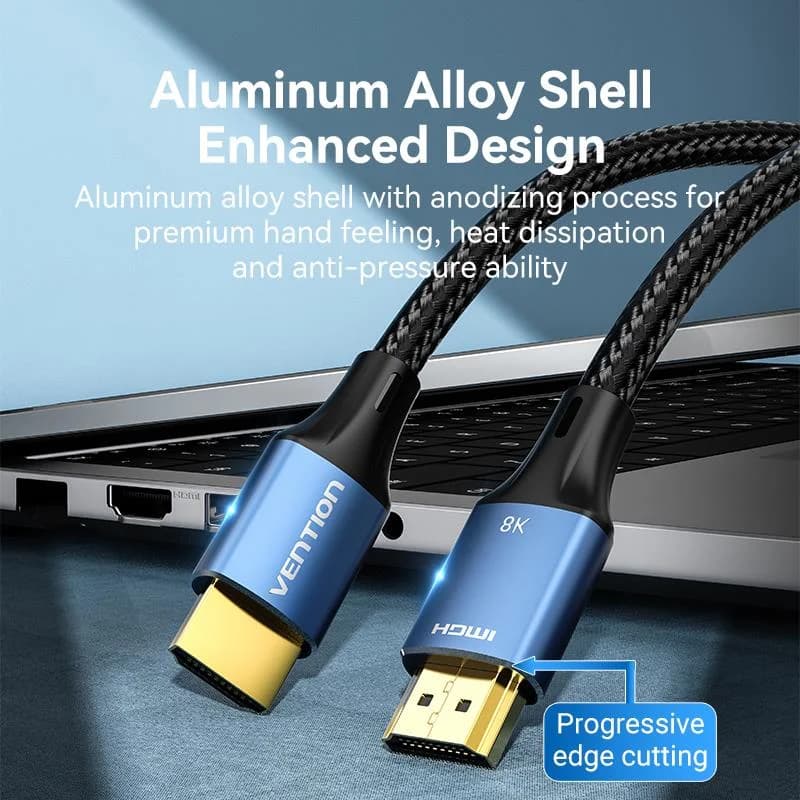 CABLE HDMI MALE TO MALE 2M/ALGLH VENTION - Image 6