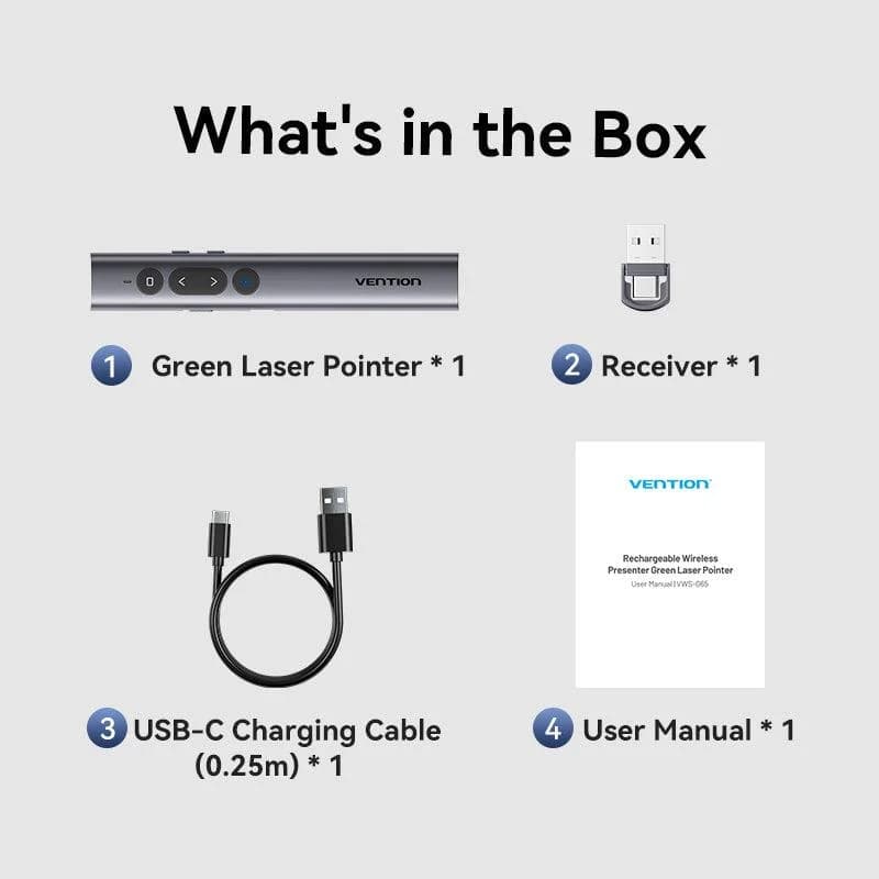 PRESENTER/POINTER WRL USB/KQJH0 VENTION - Image 18