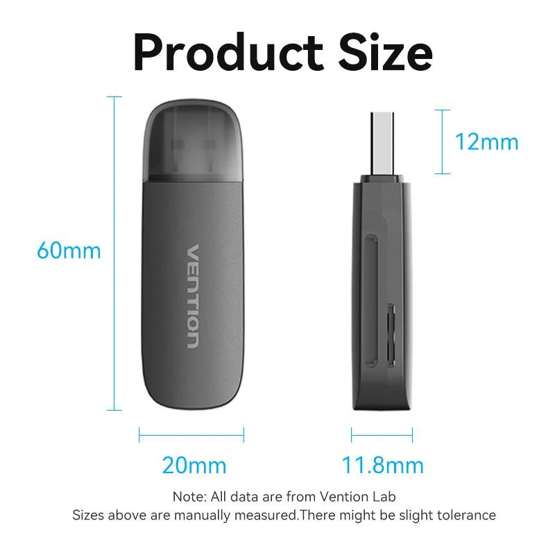 MEMORY READER USB2.0/CLEB0 VENTION - Image 5