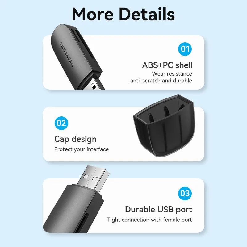 MEMORY READER USB2.0/CLEB0 VENTION - Image 7