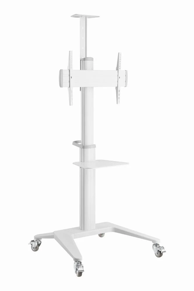 TV SET ACC FLOOR STAND 37-70"/WHITE TVS-70T-02-W GEMBIRD - Image 1