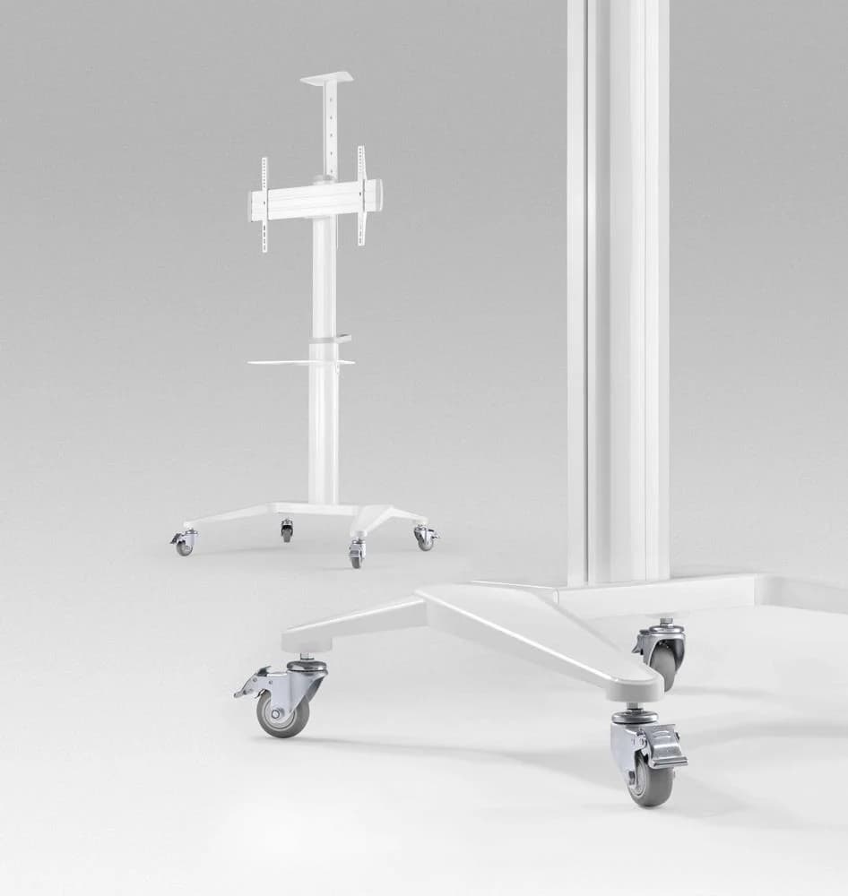 TV SET ACC FLOOR STAND 37-70"/WHITE TVS-70T-02-W GEMBIRD - Image 8