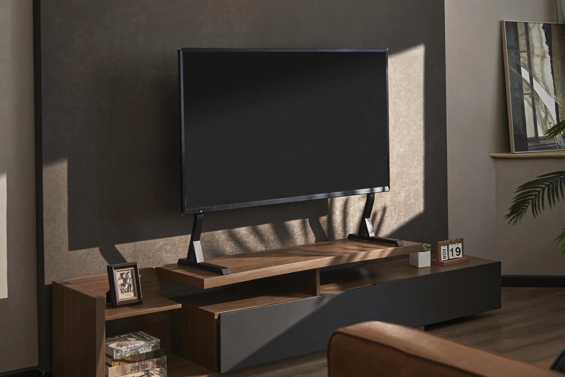TV SET ACC TABLETOP STAND/45-90" TVS-D90F-01 GEMBIRD - Image 8