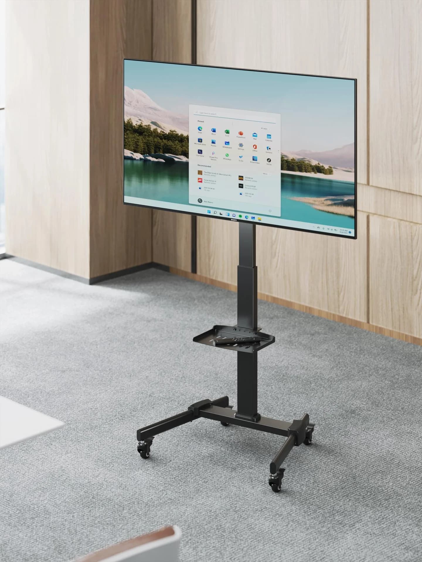 TV SET ACC FLOOR STAND 32-55"/TVS-55T-01 GEMBIRD - Image 7