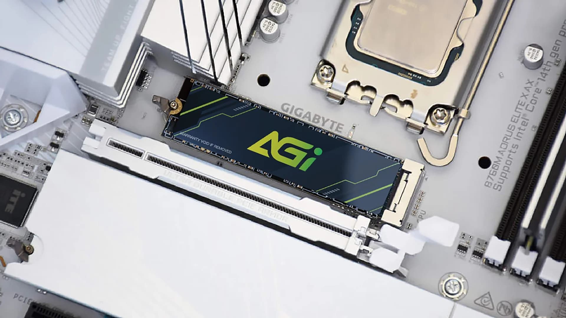SSD AGI 600xTBW rating MTBF 1600000 h Read speed 4700 MB/s Write speed 2800 MB/s NVMe Yes PCI Express 4.0 M.2 1000 GB AGI1T0G43AI818-CB - Image 5
