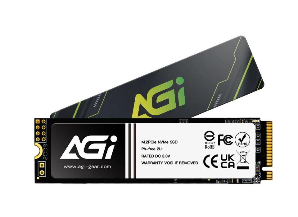 SSD AGI 600xTBW rating MTBF 1600000 h Read speed 4700 MB/s Write speed 2800 MB/s NVMe Yes PCI Express 4.0 M.2 1000 GB AGI1T0G43AI818-CB - Image 7