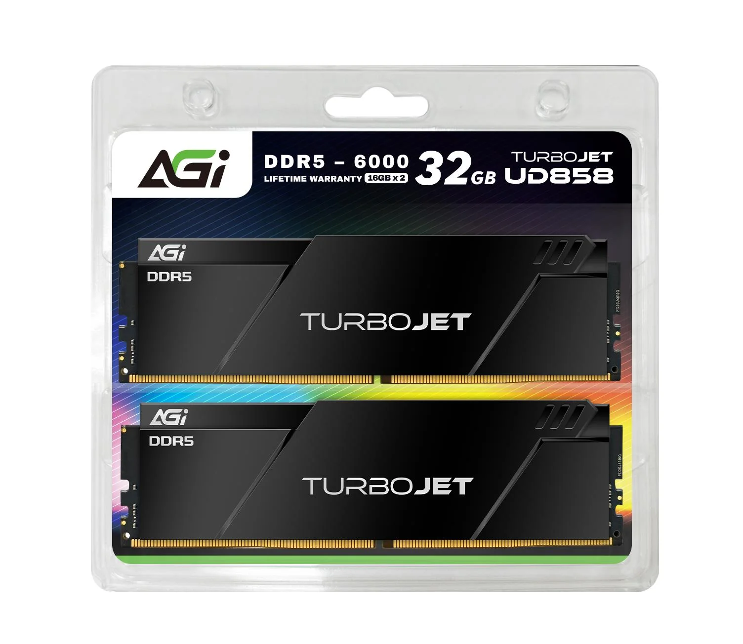 MEMORY DIMM 32GB DDR5-6000/KIT2 AGI6AWT16UD858-DR AGI - Image 2