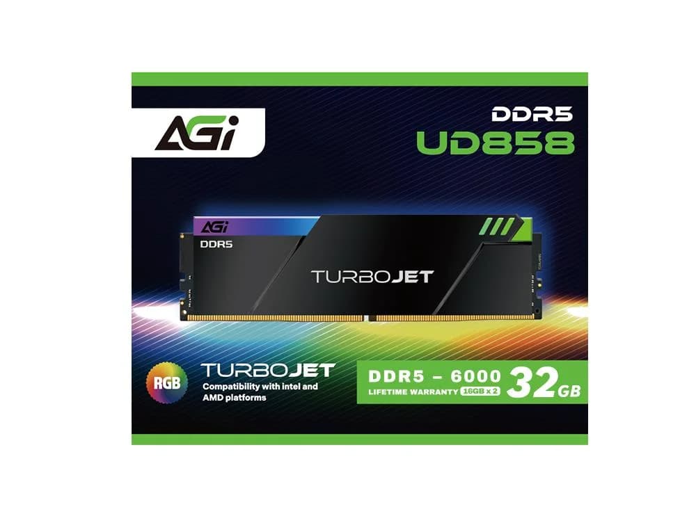 MEMORY DIMM 32GB DDR5-6000/KIT2 AGI6APC16UD858-DC AGI - Image 5