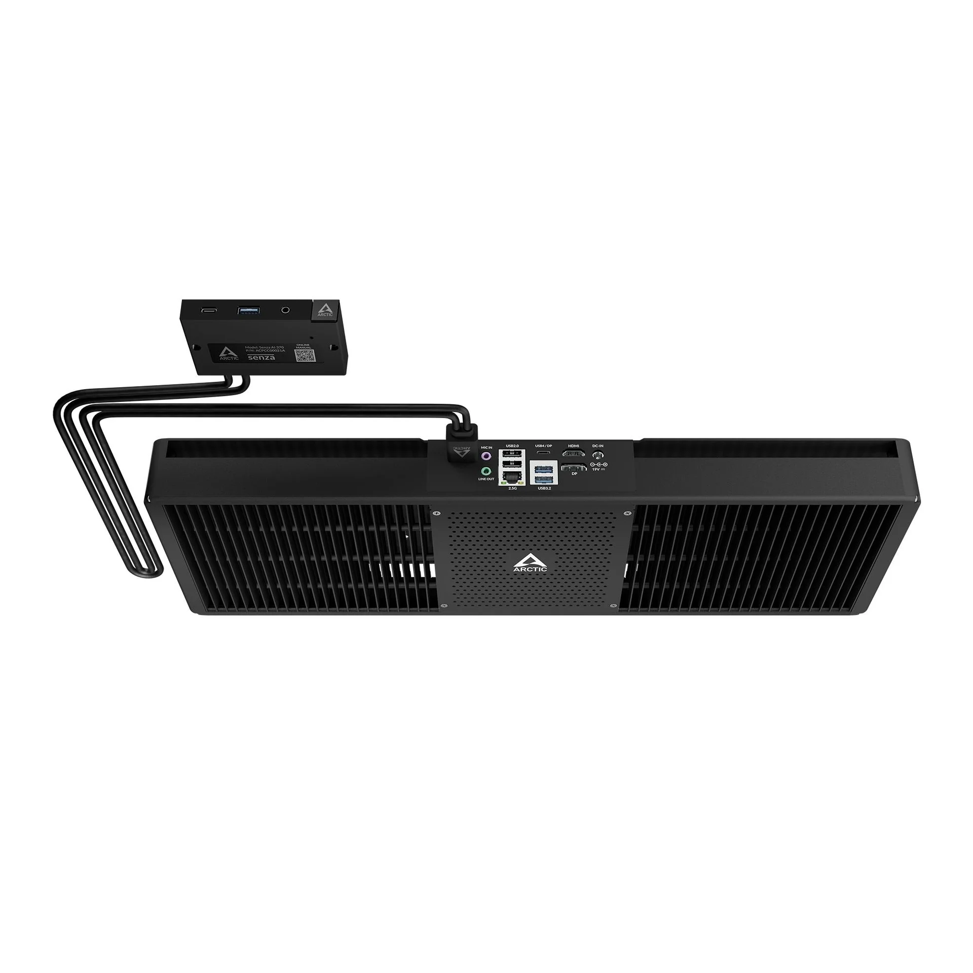 PC ARCTIC Senza AI 370 AMD Ryzen AI 9 HX 370 32 GB LPDDR5x-SDRAM Storage SSD SSD 1 TB Wi-Fi Yes Bluetooth Yes Windows 11 Pro ACPCC00021A - Image 1