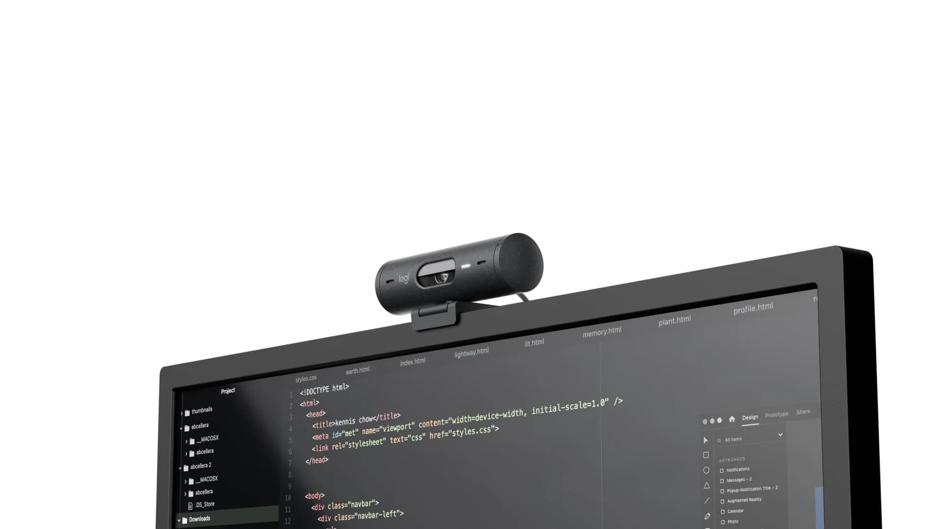 CAMERA WEBCAM BRIO 500/BLACK 960-001422 LOGITECH - Image 5