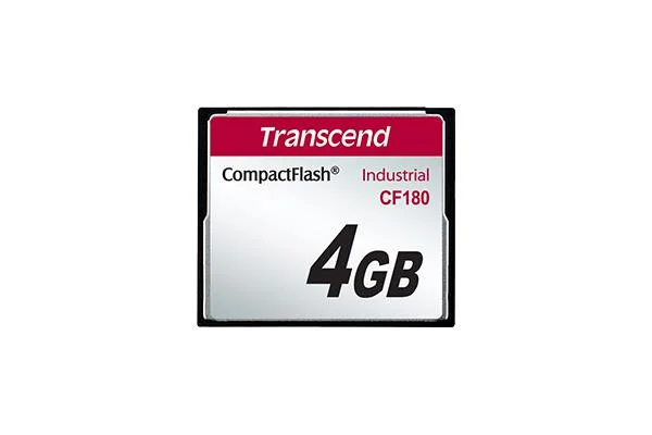MEMORY COMPACT FLASH 4GB/TS4GCF180I TRANSCEND - Image 1