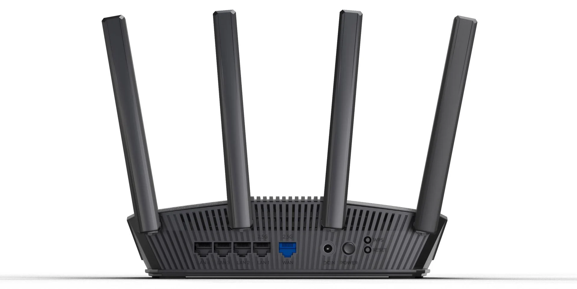 Wireless Router ASUS RT-BE59 BE5000 Wi-Fi 7 (802.11be) Data speed 5000 Mbit/s Ethernet WAN Yes WAN connection type RJ-45 Ethernet LAN Yes 5xLAN ports RT-BE59 - Image 1