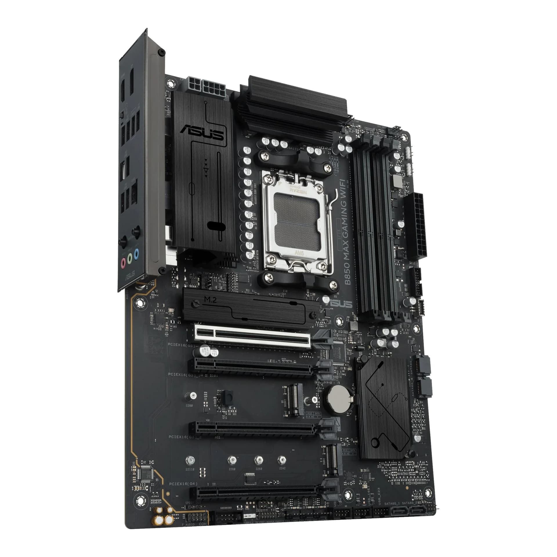 Mainboard ASUS AMD B850 Socket AM5 ATX RAM DDR5-SDRAM 4xSlots Wi-Fi Yes Bluetooth Yes 3xNumber of M.2 (M) slots B850MAXGAMINGWIFI - Image 5