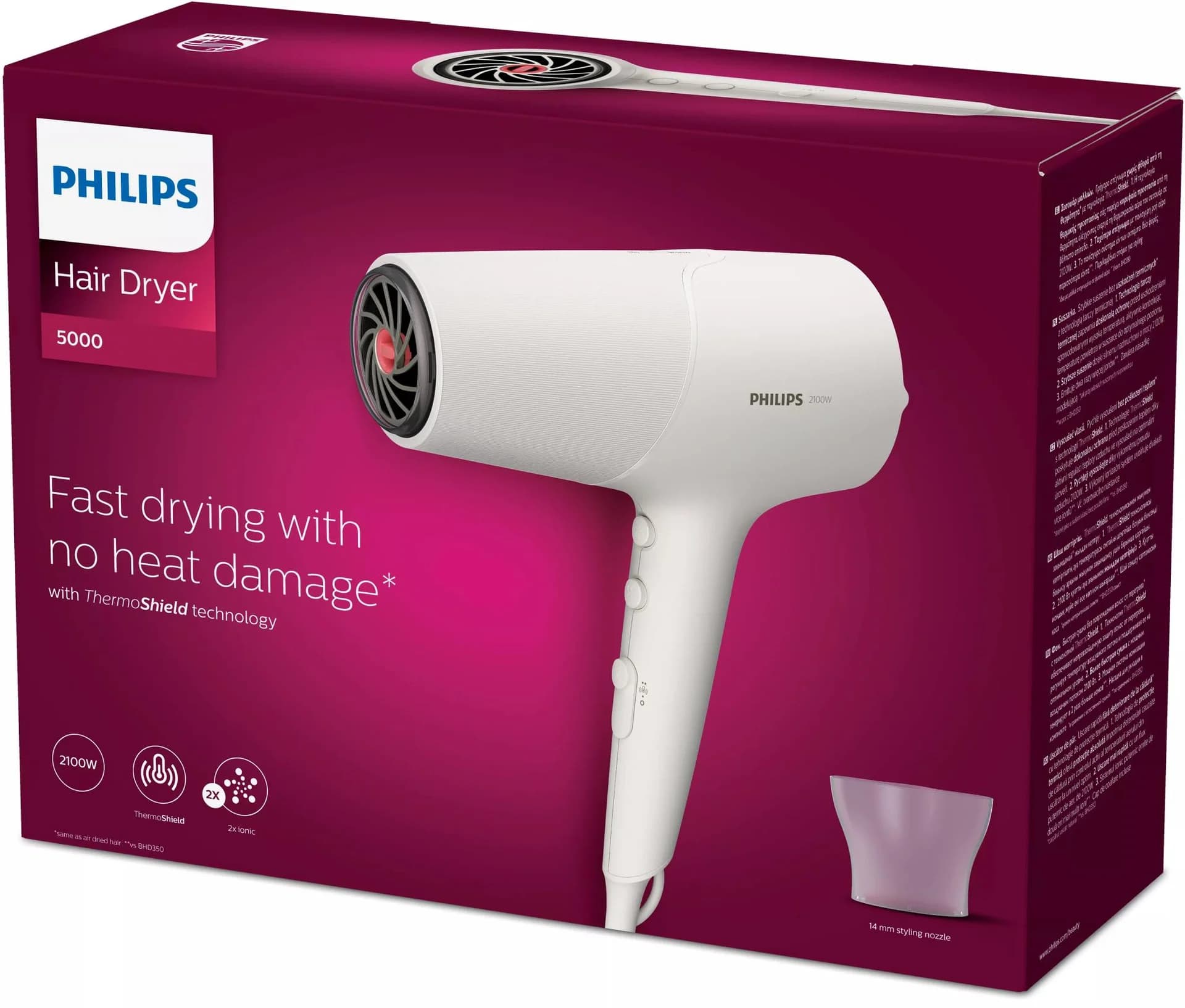 HAIR DRYER/BHD501/00 PHILIPS - Image 2