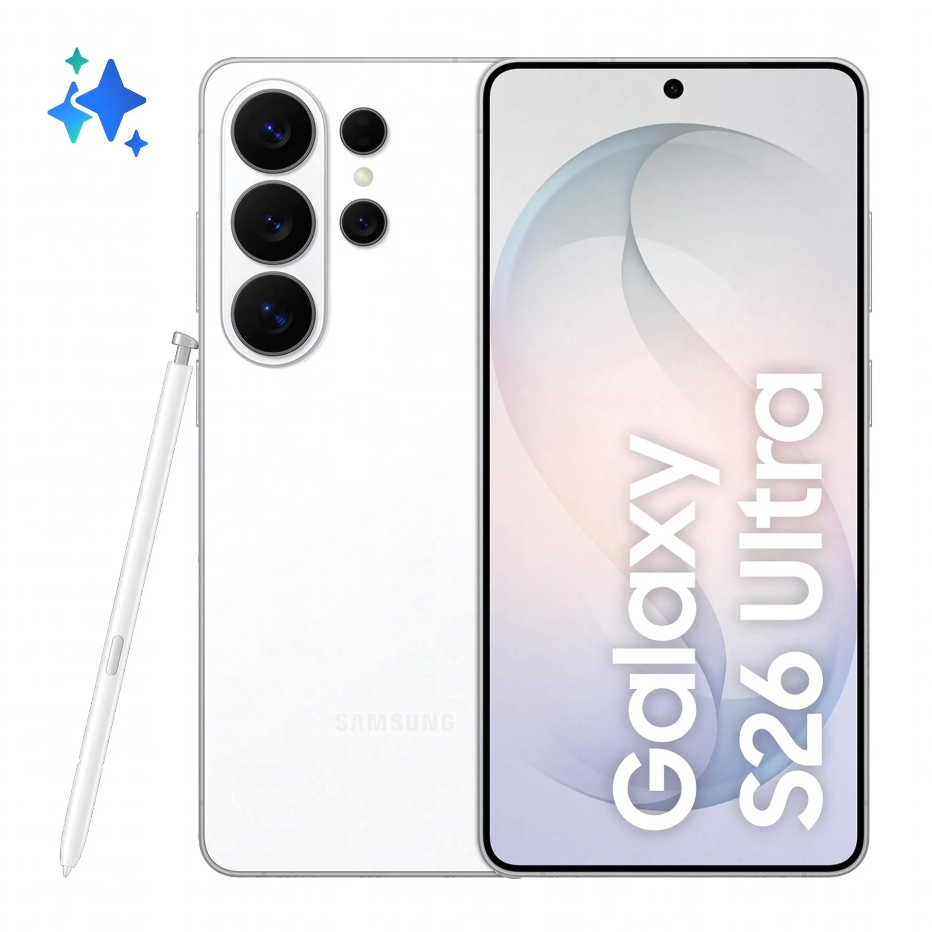 MOBILE PHONE GALAXY S26 ULTRA/1TB WHITE SM-S948B SAMSUNG - Image 1