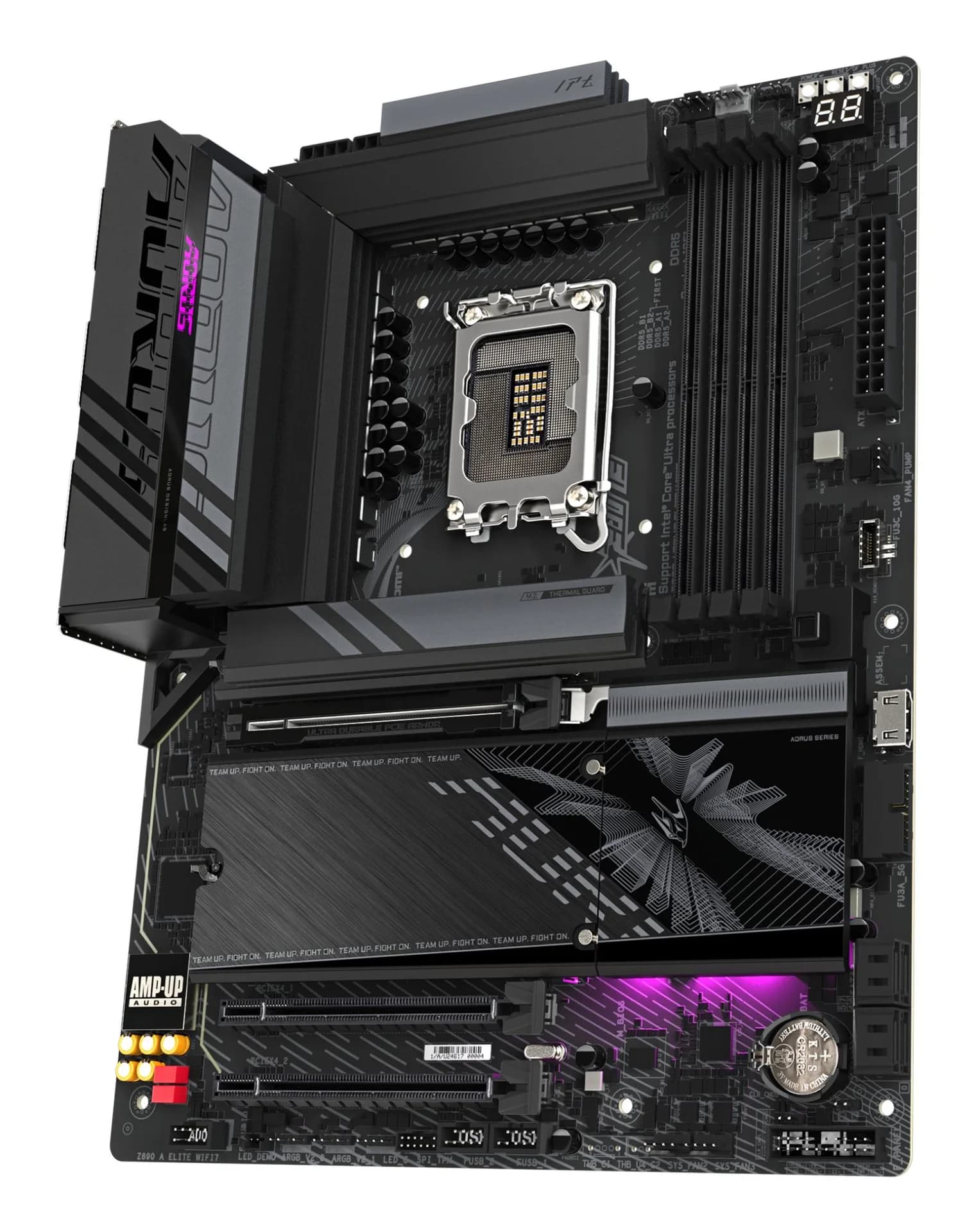 Mainboard GIGABYTE Z890 A ELITE WIFI7 1.1 Intel Z890 LGA 1851 (Socket V1) ATX RAM DDR5-SDRAM 4xSlots Wi-Fi Yes Bluetooth Yes 4xNumber of M.2 (M) slots Z890AELITEWIFI71.1 - Image 4