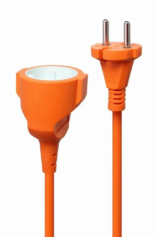 CABLE POWER EXTENSION 20M/ORANGE PC-186XOD-O-20M GEMBIRD - Image 1