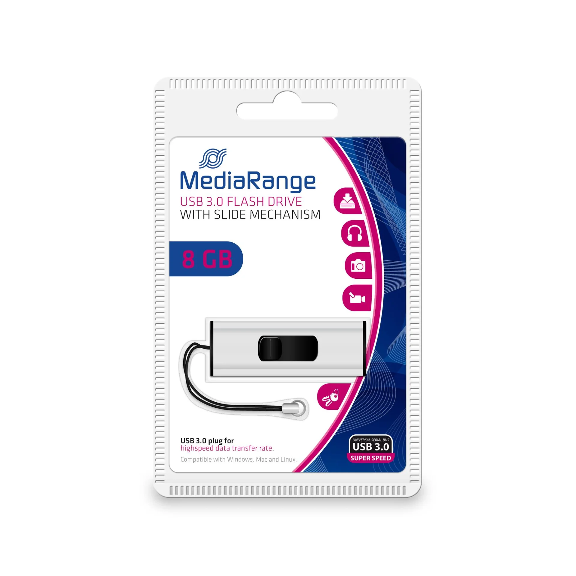 MEMORY DRIVE FLASH USB3.2 8GB/MR914 MEDIARANGE - Image 5