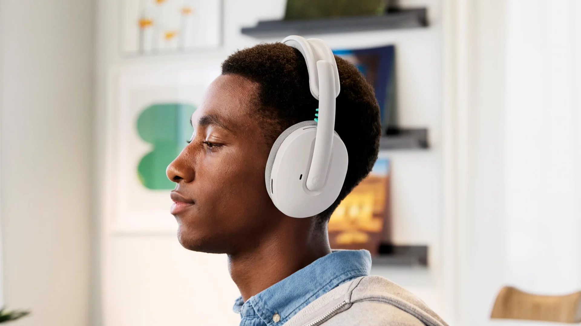 HEADSET G325 LIGHTSPEED/WHITE 981-001531 LOGITECH - Image 8