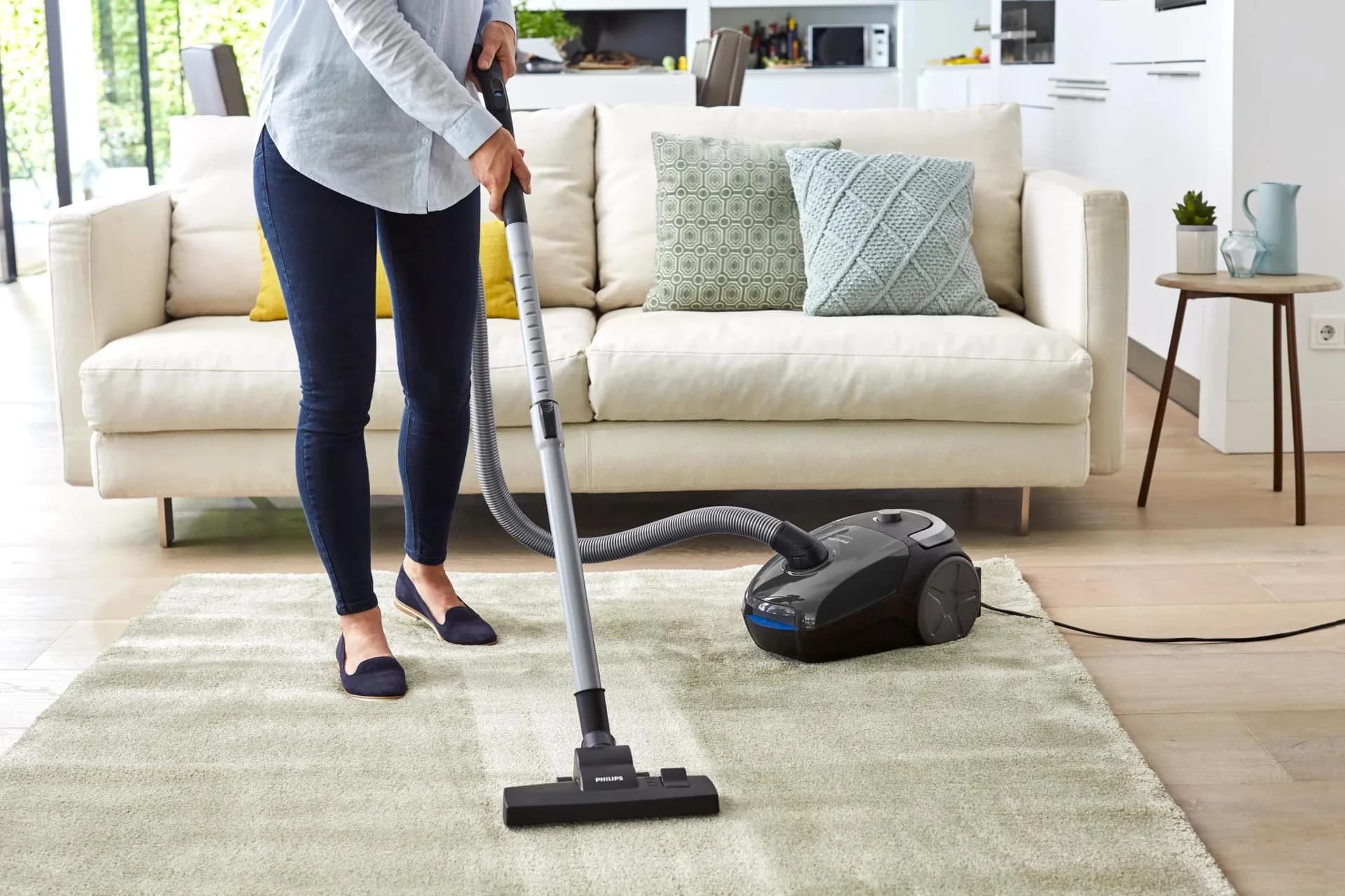 Vacuum Cleaner PHILIPS Input power 900 W Dust capacity 3 L Cylinder vacuum Cleaning type Dry Dust container Dust bag Colour Grey FC8244/09 - Image 4