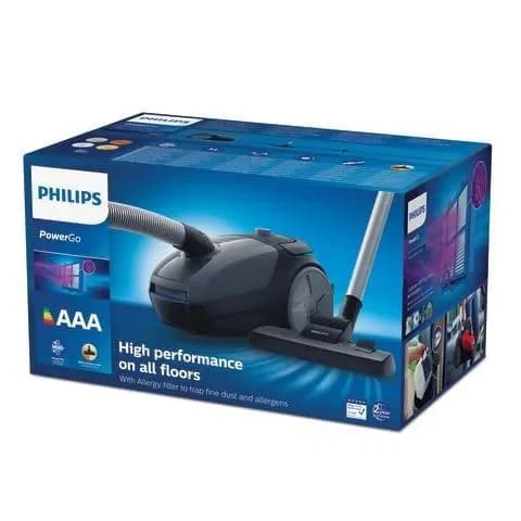 Vacuum Cleaner PHILIPS Input power 900 W Dust capacity 3 L Cylinder vacuum Cleaning type Dry Dust container Dust bag Colour Grey FC8244/09 - Image 5