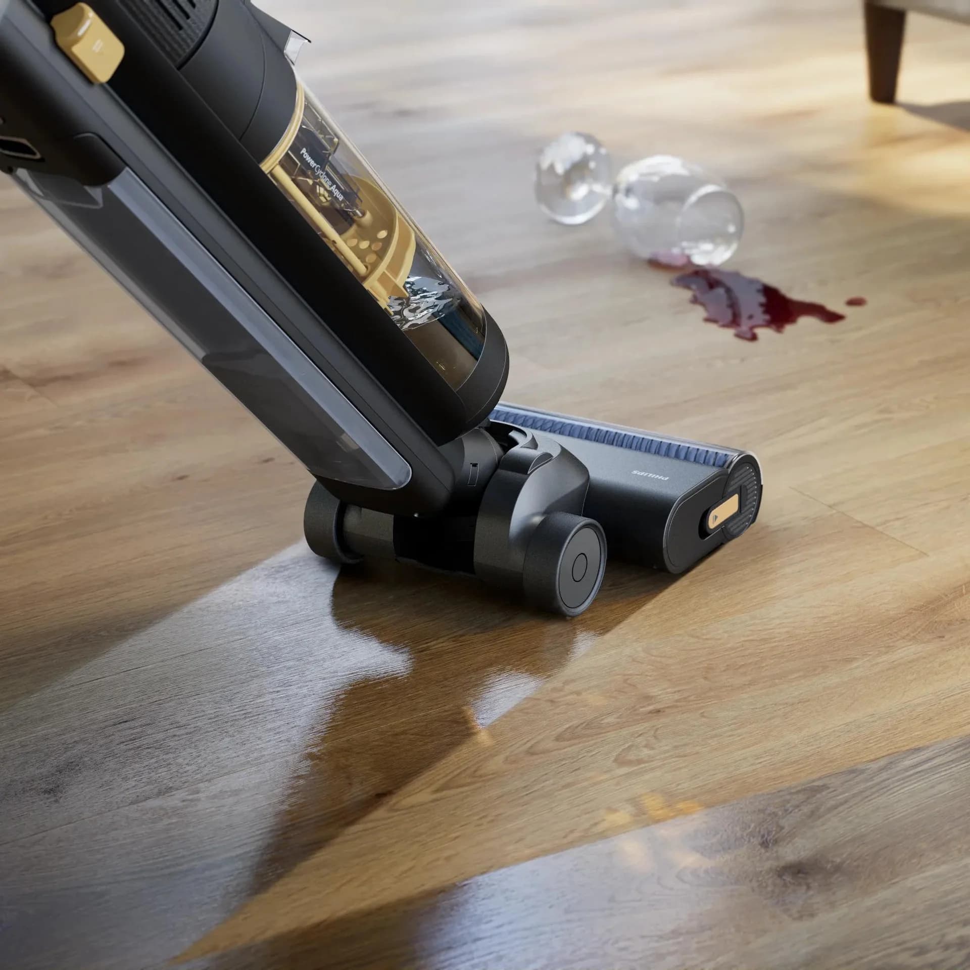 Vacuum Cleaner PHILIPS XW7264/11 Dry&wet 3-in-1 stick vacuum Black Bagless Battery  4.5 kg XW7264/11 - Image 2