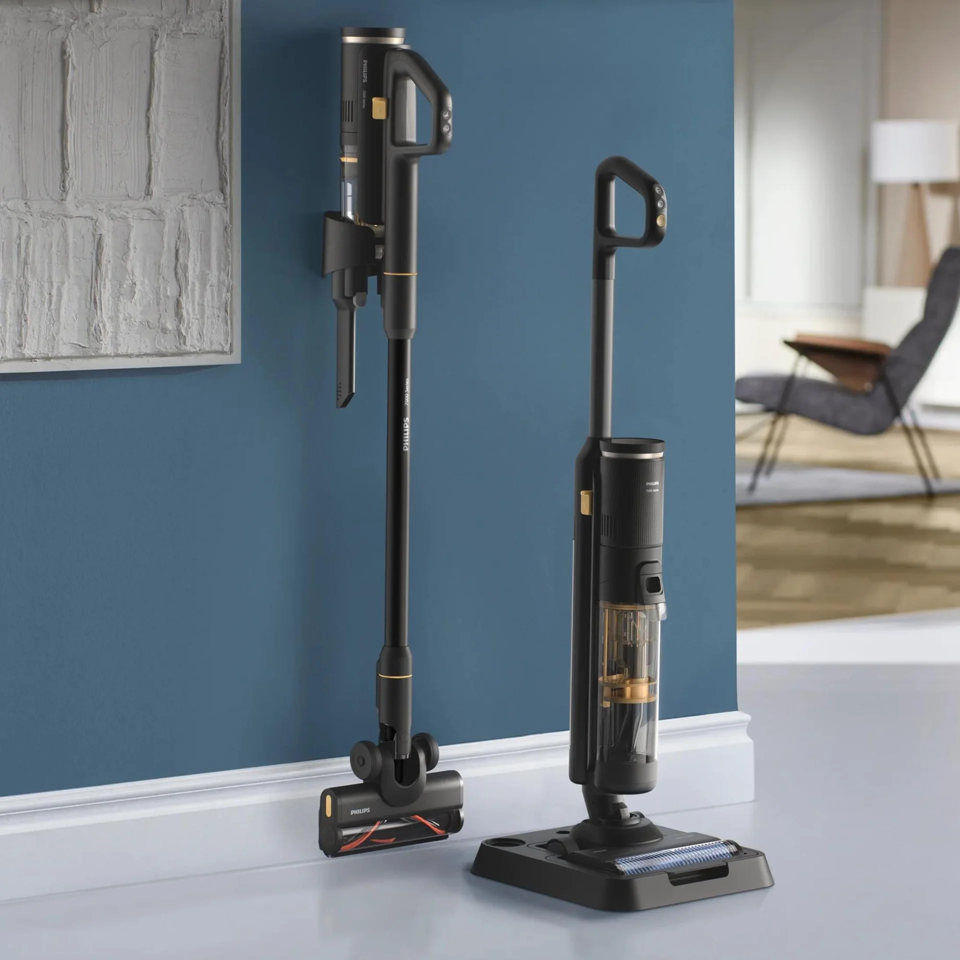 Vacuum Cleaner PHILIPS XW7264/11 Dry&wet 3-in-1 stick vacuum Black Bagless Battery  4.5 kg XW7264/11 - Image 8