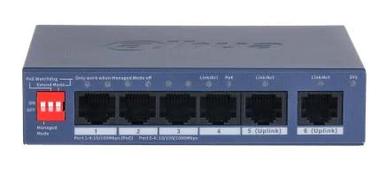 NET SWITCH 5PORT 4POE 100M/CS4006-4ET2GT-36 DAHUA - Image 2