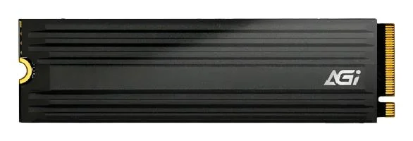 SSD AGI TECHNOLOGY 1500xTBW rating MTBF 2000000 h Read speed 7400 MB/s Write speed 6700 MB/s NVMe Yes PCI Express 4.0 M.2 2000 GB AGI2T0G44AI828-CB - Image 1