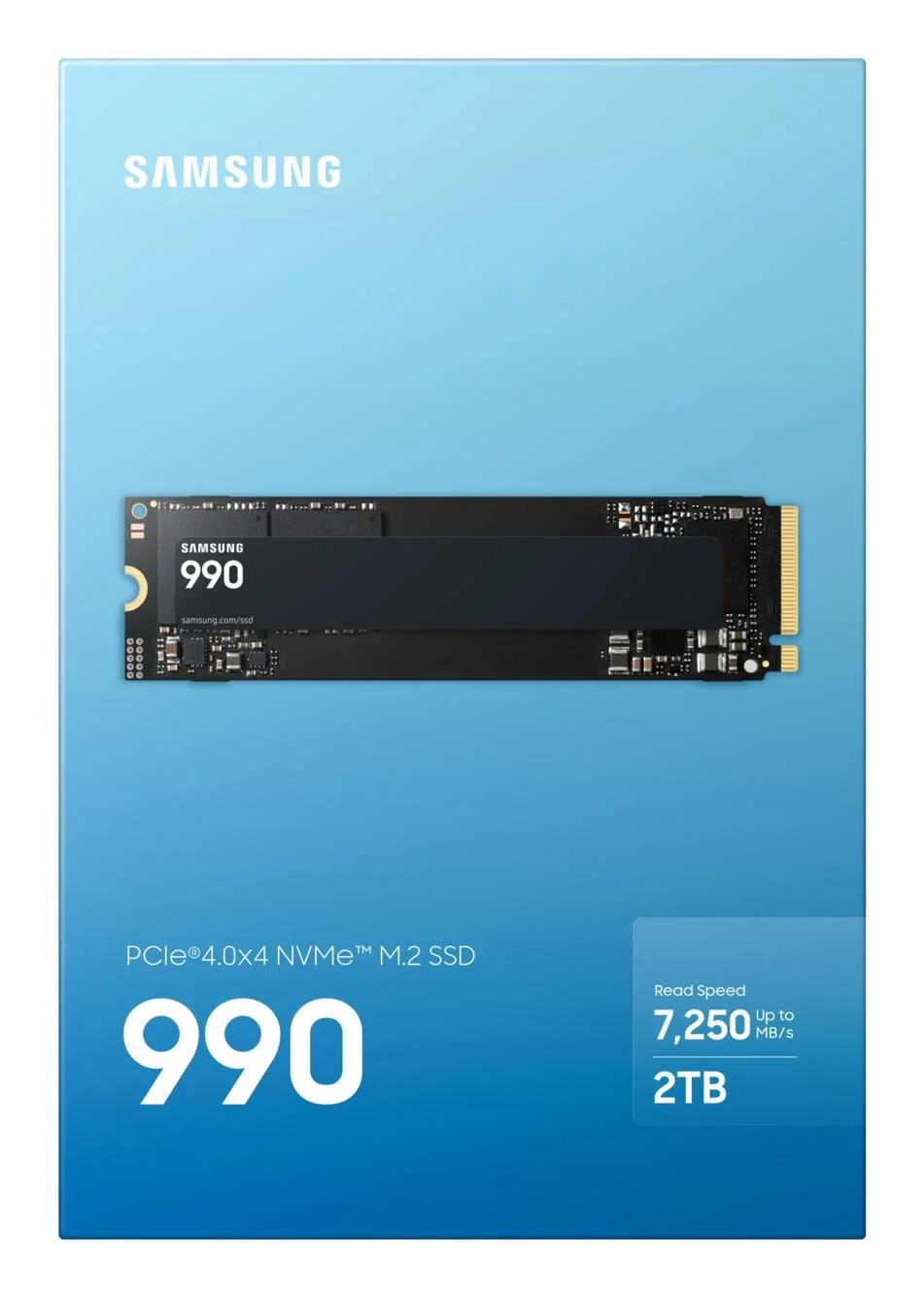 SSD SAMSUNG Box MTBF 1500000 h Read speed 7250 MB/s Write speed 6450 MB/s NVMe Yes PCI Express 4.0 M.2 2000 GB MZ-V9V2T0BW - Image 5
