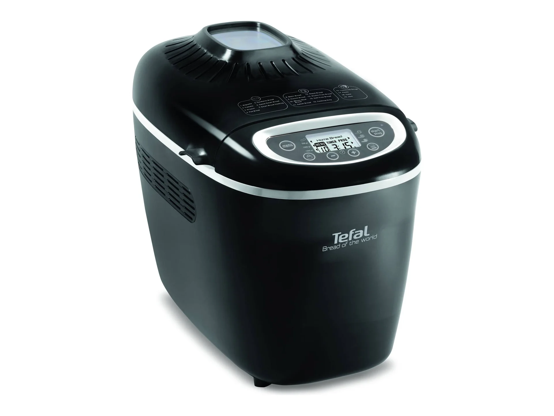 TEFAL   Bread Maker   PF611838   Power 1600 W   Number of programs 19   Display LCD   Black - Image 1